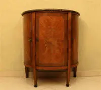 Commode demi-lune vers 1870, France