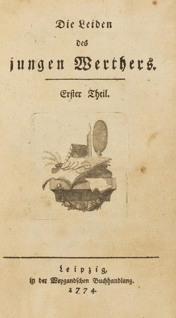 Johann Wolfgang von Goethe，《少年维特之烦恼》，连同2组三联诗合为1卷
