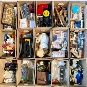 15 casse di masserizie