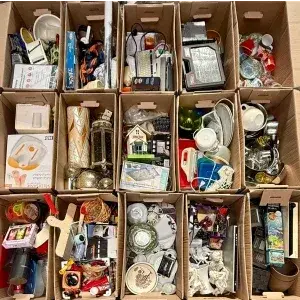 15 casse di masserizie