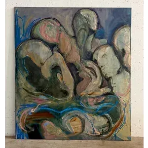 Stort vægbillede 165 x 145 cm