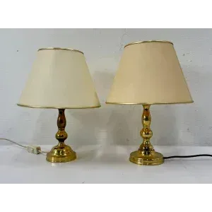 2 stolní lampy 40 cm