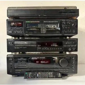 5 dijelova Sony audio sustava