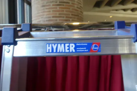 Hymer - alumínium lépcsős létra