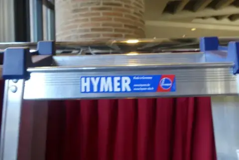 Hymer - alumínium lépcsős létra