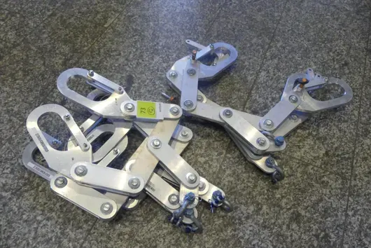 5 balancines de carga doble de aluminio, accesorios de rigging