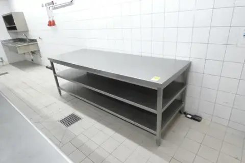 Paslanmaz çelik masa