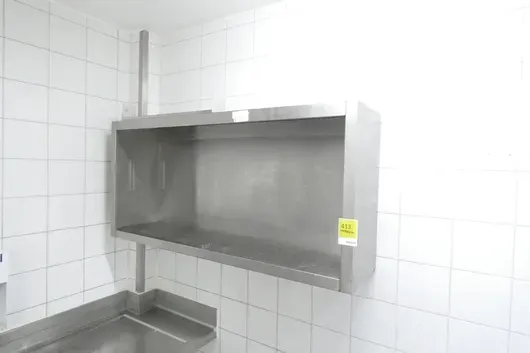 Ruostumaton teräsripustushylly