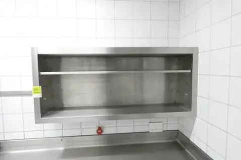 Ruostumaton teräs - ripustushylly