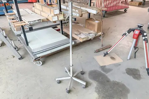 Transportstativ, kørbar