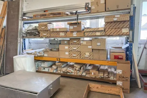 重型货架，焊接式，约 3 延米