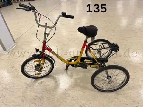 1 Haverich összecsukható háromkerekű, 20 hüvelyk, alkatrészforrás