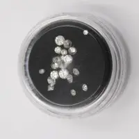 Lille konvolut brillanter/diamanter, ca. 0,81 karat