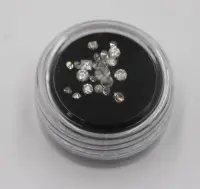 Lille konvolut brillanter/diamanter, ca. 1 karat