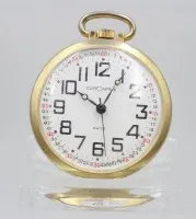 CustOmtime lommeur, moderne, D-3,5cm, værk starter