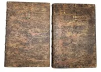 2卷《教会史》1778年，当时装帧，保存很好，第3卷和第4卷，对开本（37x26厘米）