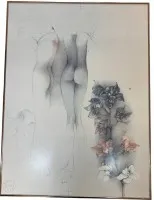 Bruno Bruni，海报《Orchideen für John》81x60厘米，带玻璃框（发货不含框）