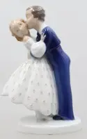 Figurgruppe "Hans og Trine", Bing og Gröndahl, modellnr. 2162, design Claire Weiss