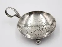 Tesil, forsølvet, ca. D-7cm