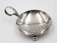 Tesil, forsølvet, ca. D-7cm