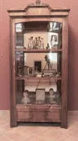 三面玻璃展示柜 1840-50,德国北部