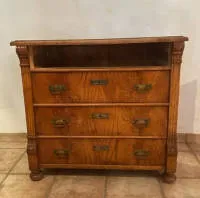 Firetrådet kommode fra gründerzeit, midttyskland omkring 1880-1900