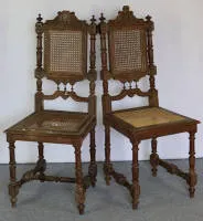 Pereche de scaune Gründerzeit sfârșitul sec. XIX, germane