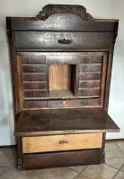 Biedermeier secretaire ca. 1840-50, Noord-Duits
