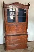 Laat-biedermeier bovensecretaire ca. 1850-60, Noord-Duits