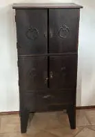 Phonokast uit de jaren 1920, Noord-Duits