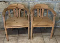 Par armstoler, andre halvdel av 1900-tallet, tysk