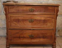 Commode Biedermeier tardif, Allemagne du Nord vers 1840/50