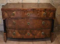 Commode Biedermeier d'Allemagne du Sud vers 1830