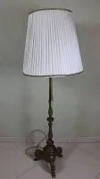 Historizm bronz ayaklı lamba 1900-20, Alman