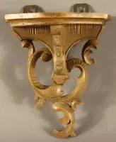 Console murale rococo, milieu du XIXe s., allemande