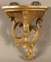 Console murale rococo, milieu du XIXe s., allemande