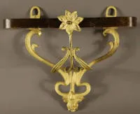 Jugendstil vægkonsol, første halvdel af 1900-tallet, sandsynligvis Frankrig