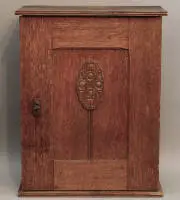 Armoire murale d'apothicaire ou de tabac, Allemagne centrale vers 1920
