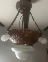 新艺术风格吊灯，德国中部约1910年