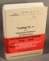 Veit Scherzer, Ritterkreuzträger 1939-1945