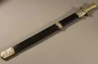 Janičářská šavle s pochvou, Sasko kolem 1730