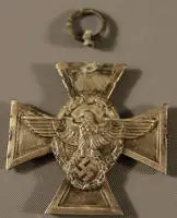 Politie-dienstonderscheiding 2e graad voor 18 trouwe jaren, na 1938