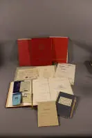 Succession d'un agent de la Stasi avec documents et thèse, RDA 1957