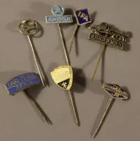 Badges RDA de différents types 1949-1989