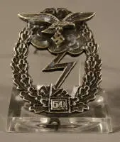 Insigne de combat terrestre de la Luftwaffe allemande, Reich allemand 1933-45