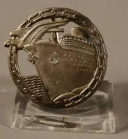 Spărgător de blocadă german — insignă de război, Reichul German 1933-45