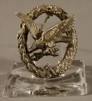 Fliegerschützenabzeichen mit Blitz-Bündel, Deutsches Reich 1933-45