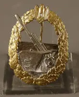 Deutsches Kriegsabzeichen für Marineartillerie, Deutsches Reich 1933-45