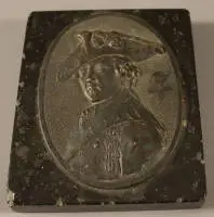 Plaque en relief « Alter Fritz », historicisme vers 1880-1900