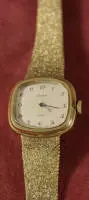 Montre-bracelet de dame Glashütte des années 70, cadeau d'honneur de la Stasi